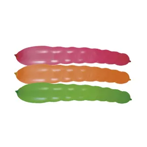 Dlhé nafukovacie balóniky WIMEX L, 8 × 80 cm, mix farieb, 10 ks